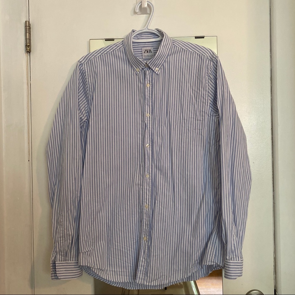 Zara Striped button down